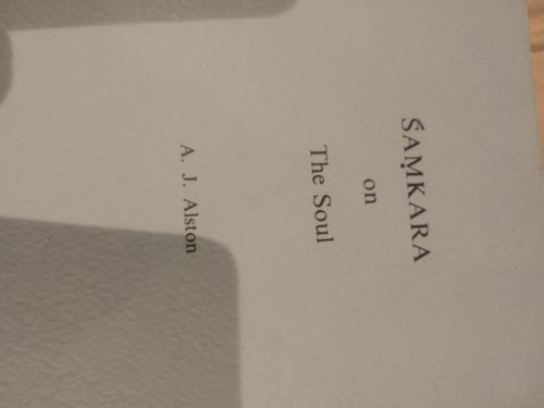 Samkara the soul - samkara, a