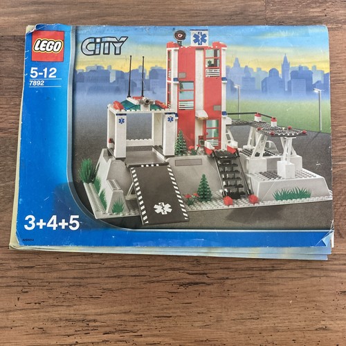Lego fire station and - fire, hospital