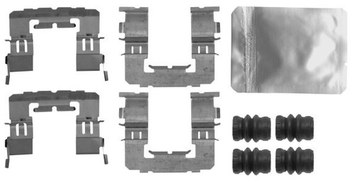 Front brake pad accessory kit - brake,