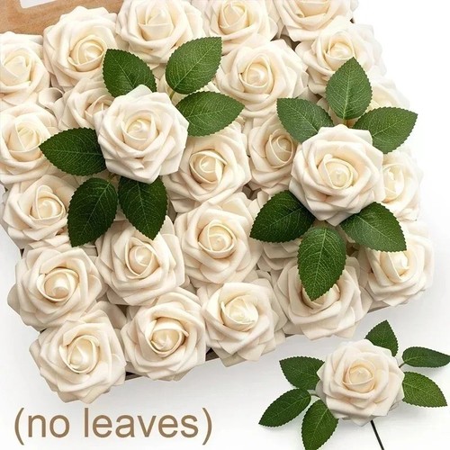 50pcs artificial rose flowers - artificial,