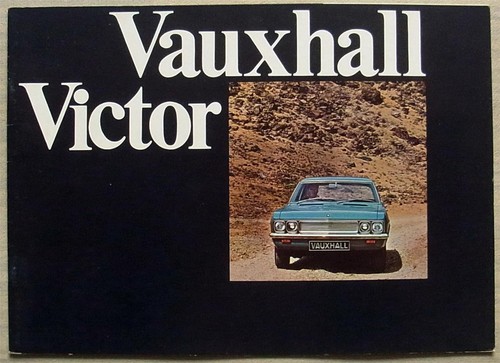 Vauxhall victor car - victor, sales