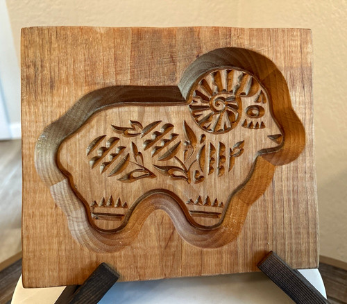 Hand carved wood - hand,