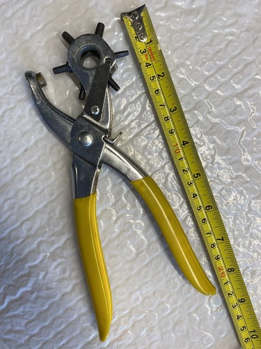 Vintage leatherwork hole - 6,