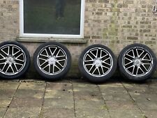 20 inch alloys with tyres.
