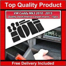 FITS VW CADDY 10-15 BLACK