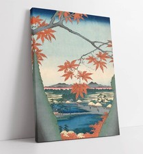UTAGAWA HIROSHIGE, MAPLE TREES