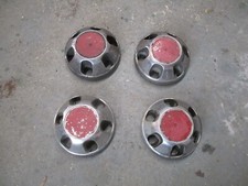 4 x centre caps for 6 stud steel wheels hilux navara trooper
