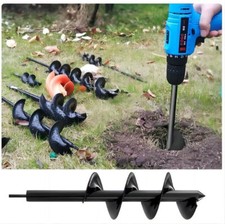 Auger Spiral Drill Bit Post
