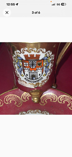 Bavaria cup saucer - bavaria,