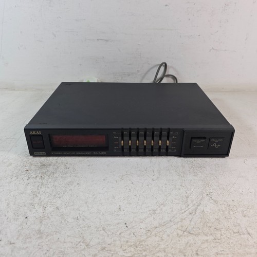 Akai stereo graphic equalizer - graphic,
