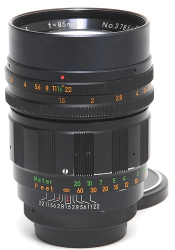 Special soligor 85mm lens - special, 1.5/85mm