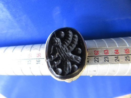 Ancient intaglio roman - ancient, black