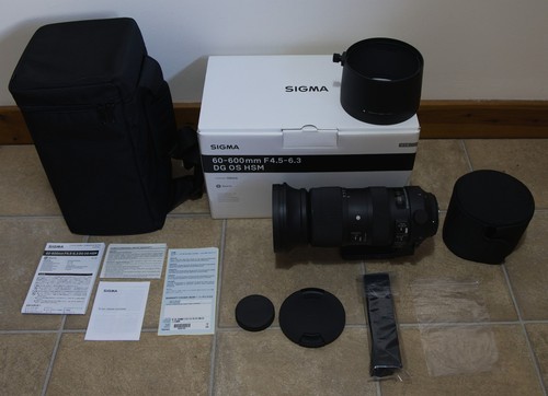 Sigma 600mm 6 - f/4.5-6.3, dg