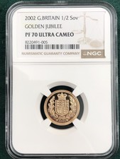 2002 Gold proof Half