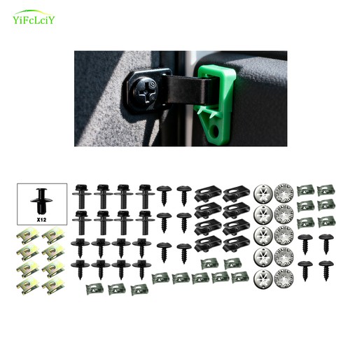 80pcs for body bolts nut - for, u-nut