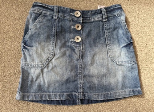 Next girls blue denim mini - girls,