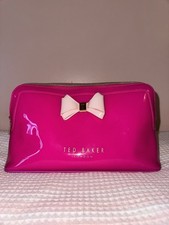 Pink Ted Baker Bow Large Make Up / Wash Bag