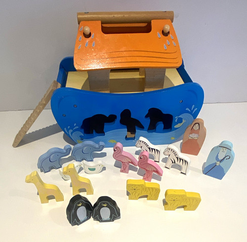 Toy van wooden noah ark - toy,