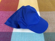Childs Blue Baseball Cap/Legionnaires Cap/Sun Hat & Neck Protector Brand New
