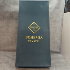 Crystal Champagne Flute Glasses X 6 Jihlavske sklarny Bohemia 1845  Boxed