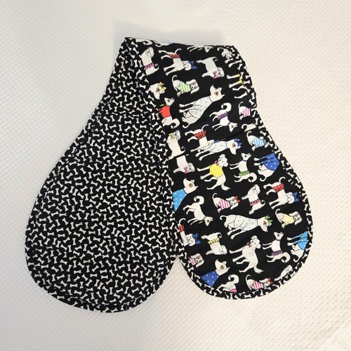 New double oven mitt casserole - double,