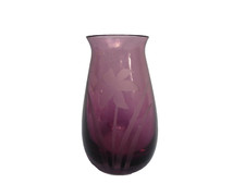 Vintage Amethysts Art Glass