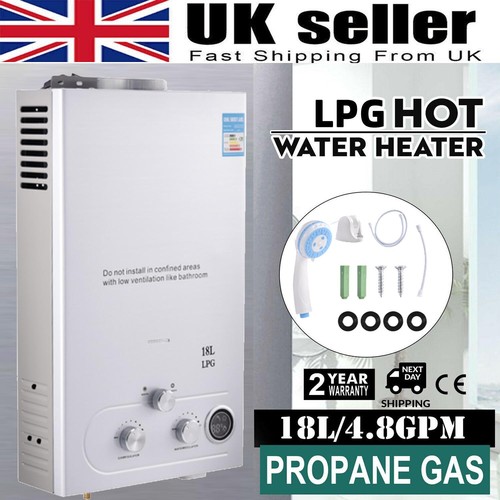 Large 18l gas tankless instant - gas,