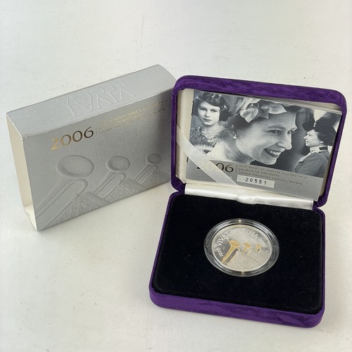 2006 silver piedfort - silver, proof