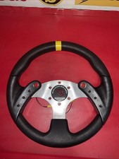 RACING STEERING WHEEL BLACK