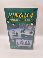 PINGU 4: PINGU THE CHEF VHS - BBC 1993 KID'S VIDEO VERY RARE PAL