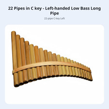 Bamboo pan flute tubes - bamboo, flute,