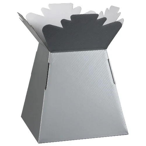 Silver florist box - 1,