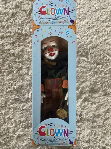 Vintage porcelain clown - vintage,