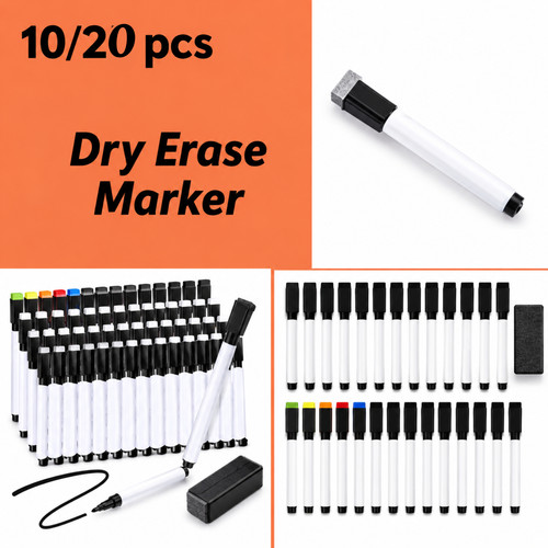 Dry wipe pens markers slim - wipe,