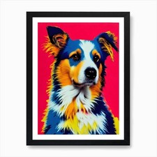 Pyrenean Shepherd Andy Warhol