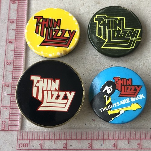 Vintage thin lizzy pin - vintage,