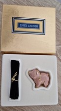Rare Estee Lauder Solid Perfume Beautiful "Standing Pig" 1997 Boxed