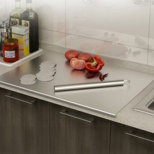 60*50CM Stainless Steel Worktop Saver Chopping/Cutting Board for Dough Kneading