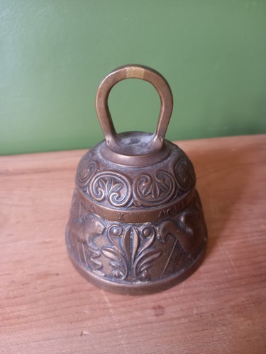 Vintage brass sanctuary bell - vintage,