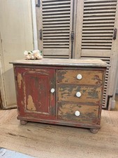 Vintage Victorian Painted Pine