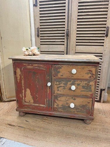 Vintage victorian painted pine - vintage,