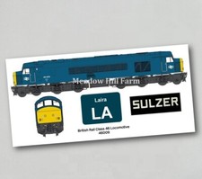 British Rail Class 46 Fridge Magnet 46009 BR Blue Peak Diesel Locomotive