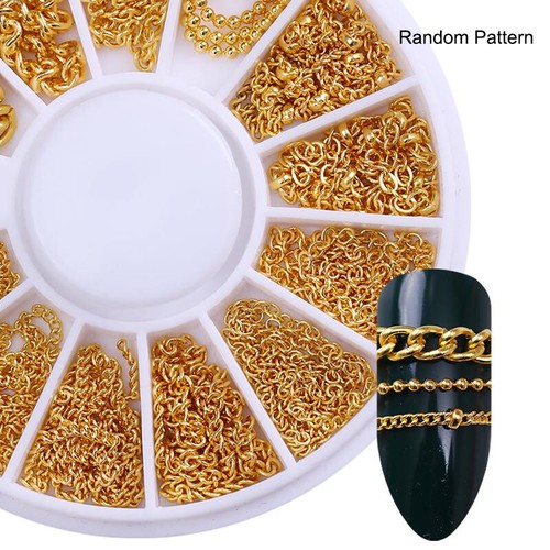 Metal nail art decoration - 3d,