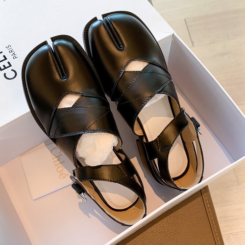 Womens split toe tabi leather - split,