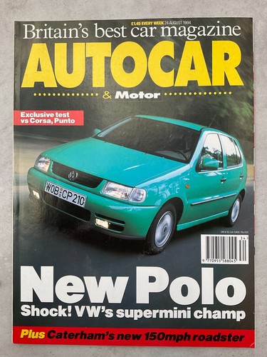 Autocar magazine 24 august - magazine,
