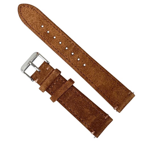 Suede watch strap premium - suede,