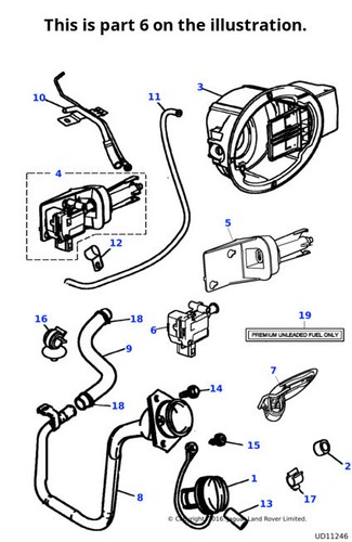 Jaguar genuine actuator - genuine, lock
