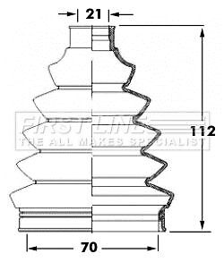 First line front outer - front, cv