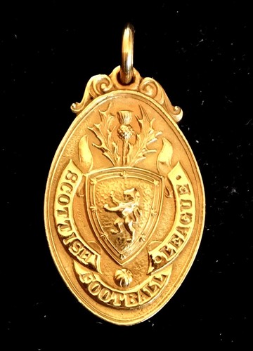 9ct gold football - football, medal