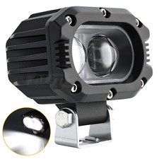 4 INCH Driving Fog Spot Lights White LED Motorcycle Motorbike Headlight IP68 UK